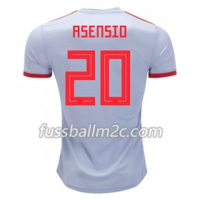 Fußballtrikots Spanien Asensio 20 Auswärts Trikotsatz WM 2018